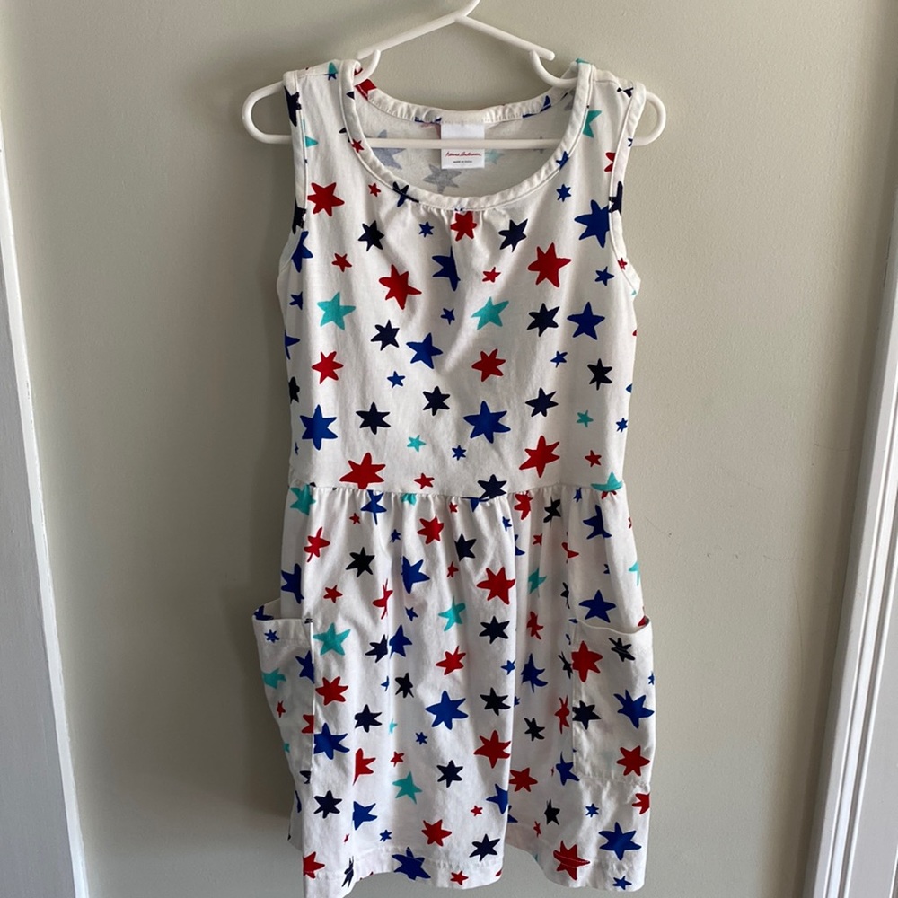Hanna Andersson Girls Patriotic Dress